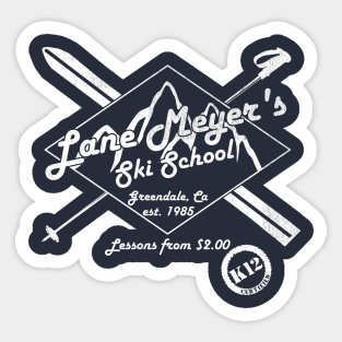 Lane Meyer Ski School Sticker